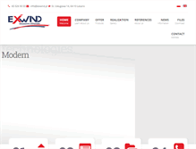 Tablet Screenshot of exwind.pl